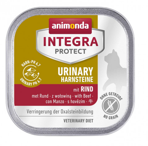 ANIMONDA Integra Protect Urinary Harnsteine Wołowina - mokra karma dla kota - 100g - Galeria zdjęcie 1