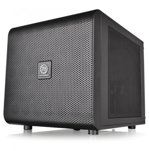 Obudowa Thermaltake Core V21 microATX Window Black - Galeria zdjęcie 2