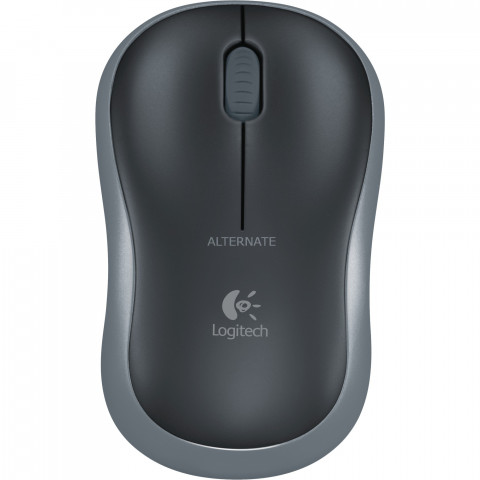 Mysz Logitech M185 bezprzewodowa, szara - Galeria zdjęcie 1
