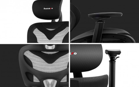 Fotel gamingowy Huzaro Combat 8.0 Carbon - Galeria zdjęcie 13