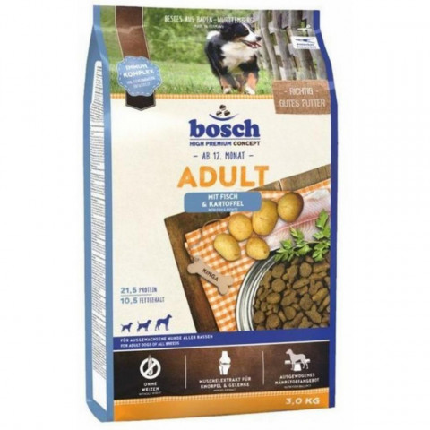 BOSCH Adult Fish & Potato - sucha karma dla psa - 3 kg - Galeria zdjęcie 1