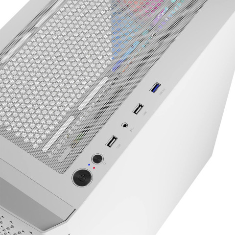 LOGIC OBUDOWA ARAMIS ARGB MIDI USB 3.0 WHITE - Galeria zdjęcie 13