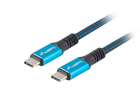 LANBERG KABEL USB-C M/M 4.0 0.5M 100W 8K 30HZ - Galeria zdjęcie 1