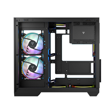MODECOM OBUDOWA VOLCANO PANORAMA ARGB 7F MIDI BLK - Galeria zdjęcie 14