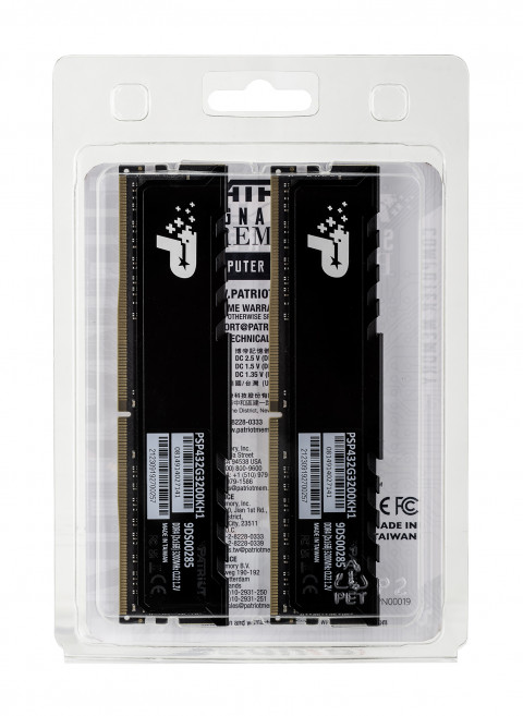 Patriot Premium Black DDR4 2x16GB 3200MHz - Galeria zdjęcie 3