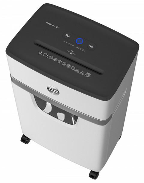 HP Niszczarka ONESHRED 15CC 20L jasnoszara - Galeria zdjęcie 5