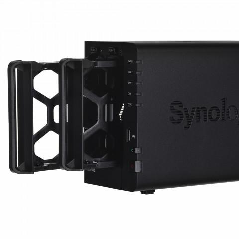 NAS Synology DS224+; Tower; 2x (3.5" SATA HDD); Intel Celeron J4125;,2GB DDR4 (max. 6GB), 2x 1GbE RJ-45 - Galeria zdjęcie 9