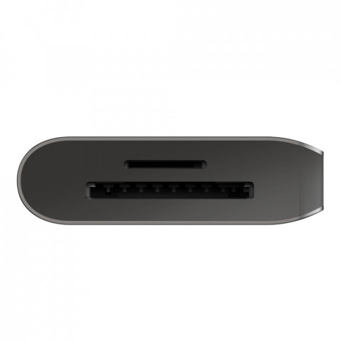 Hub Belkin Connect USB-C 7-in-1 Multiport Adapter 1x4k HDMI/2xUSB-A/1xUSB-C PD3.0/1xRJ45 Gigabit/1xCard reader/1xAudio Grey - Galeria zdjęcie 5