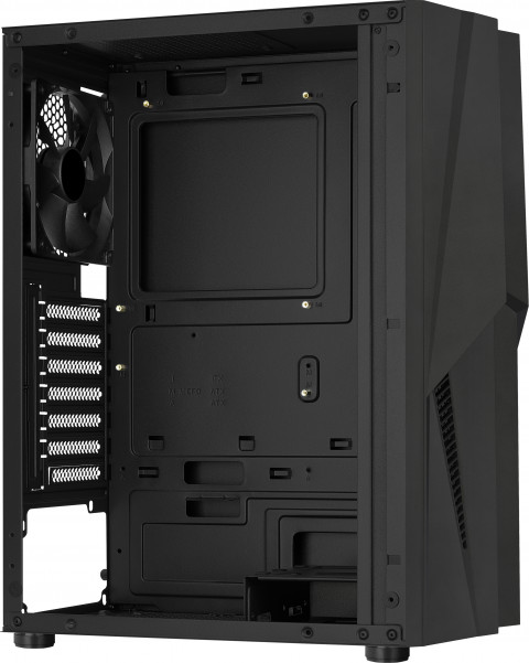 Obudowa AEROCOOL PGS MECHA-G-BK-v1 RGB czarna - Galeria zdjęcie 12