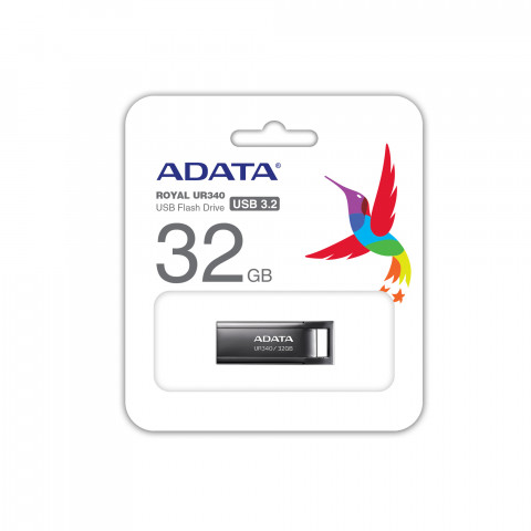 ADATA FLASHDRIVE UR340 32GB USB 3.2 BLACK - Galeria zdjęcie 5