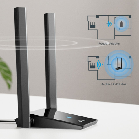 Karta sieciowa TP-LINK Archer TX20U Plus - Galeria zdjęcie 5