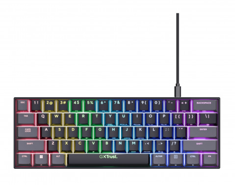 Klawiatura gamingowa TRUST GXT867 Acira Black (24882) - Galeria zdjęcie 3