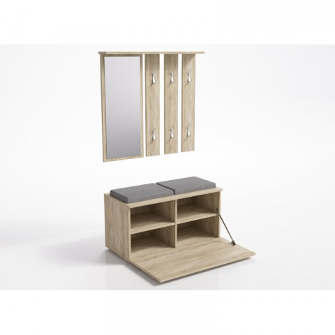 GARDEROBA OPAL SONOMA KOMPLET - Galeria zdjęcie 3