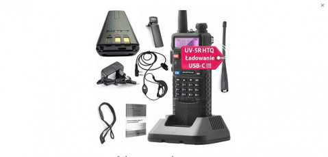 Krótkofalówka Baofeng UV-5R HTQ 3800 USB-C - Galeria zdjęcie 4