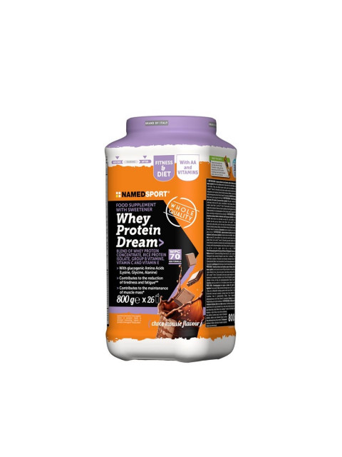 Odżywka białkowa NAMEDSPORT Whey protein dream / mus czekoladowy 800g - Galeria zdjęcie 1