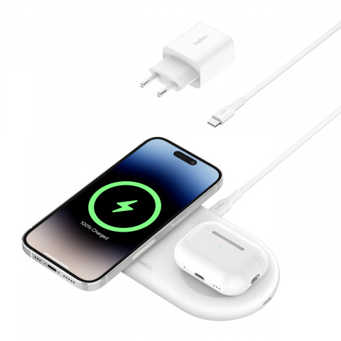 BELKIN BEZPRZEWODOWA ŁADOWARKA PODKŁADKA QI2 15W - Galeria zdjęcie 5