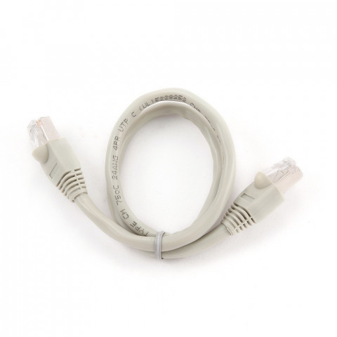 Patchcord UTP Gembird ( RJ45 - RJ45 kat.6 0,5m szary ) - Galeria zdjęcie 3