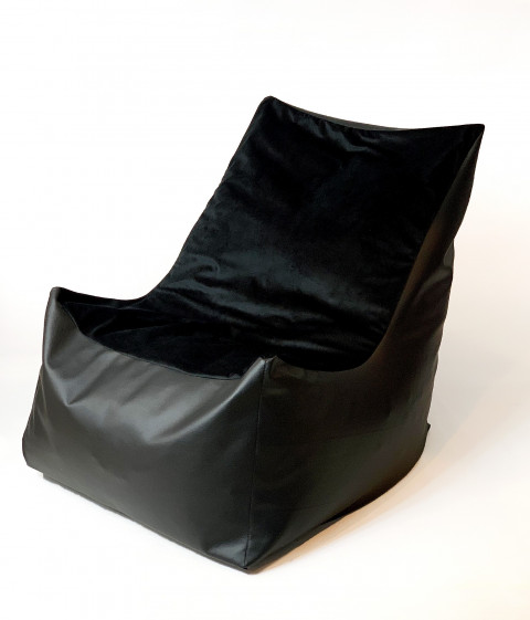 Pufa worek sako TRON czarny XXL 140x90 - Galeria zdjęcie 2