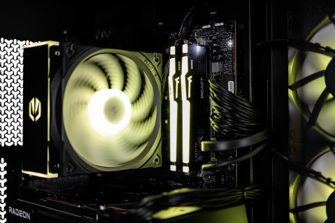 Komputer Actina PB Corsair 8700F/32GB/1TB/RX7700XT/750W - Galeria zdjęcie 7