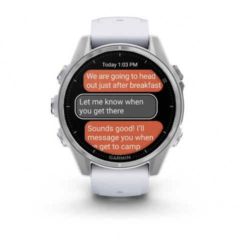 Garmin Fenix 8 AMOLED 43mm Srebrny - Galeria zdjęcie 7