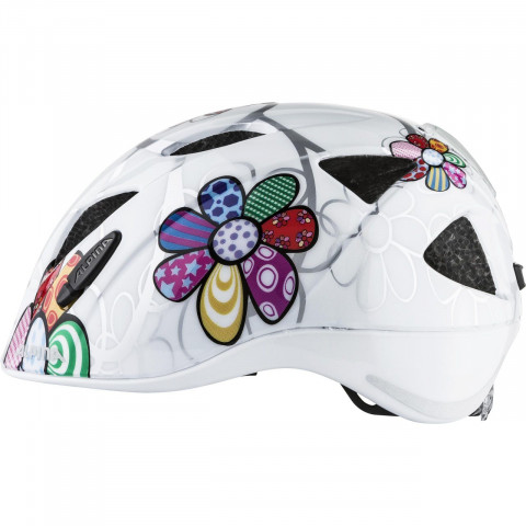 Kask rowerowy ALPINA XIMO FLASH biały w kwiatki 49-54 - Galeria zdjęcie 3