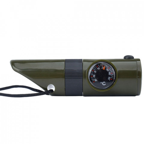 Gwizdek survivalowy Mil-Tec 6w1 - Zielony 16328401 - Galeria zdjęcie 1