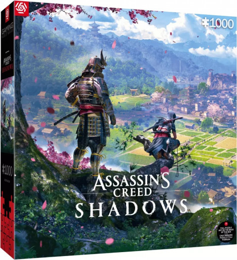 Puzzle Good Loot Gaming Puzzle: Assassin's Creed Shadows Vista of Japan 1000 elementów - Galeria zdjęcie 3