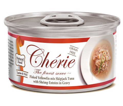 Cherie MIKS TUŃCZYKA W SOSIE zestaw 24 x 80g - Galeria zdjęcie 3