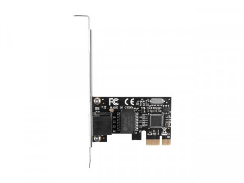 LANBERG KARTA SIECIOWA PCI-E 1X RJ45 1GB RTL8111C - Galeria zdjęcie 1