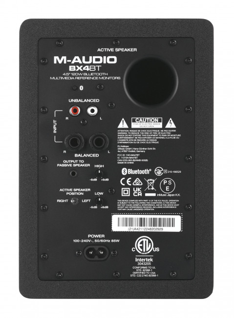 M-AUDIO BX4 Pair BT - Para Monitorów Odsłuchowych Bluetooth - Galeria zdjęcie 7