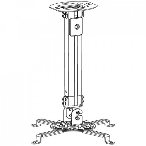 TECHLY UCHWYT SUFITOWY DO PROJEKTORA 54-90CM 13,5K - Galeria zdjęcie 4