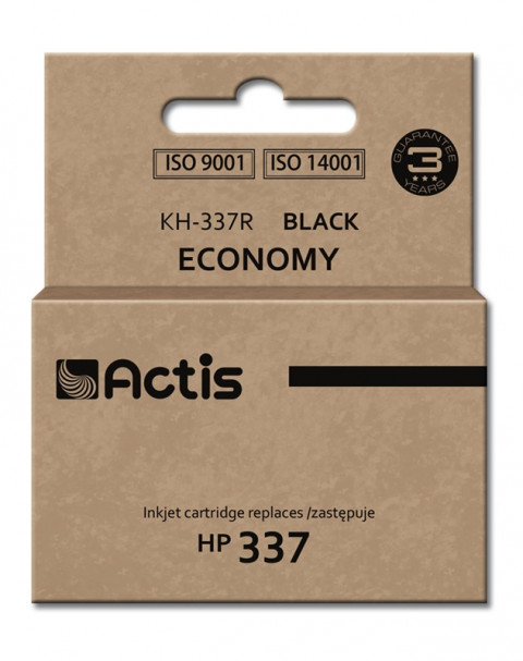 Actis KH-337R Tusz do drukarki HP, Zamiennik HP 337 C9364A; Standard; 15 ml; czarny. - Galeria zdjęcie 1