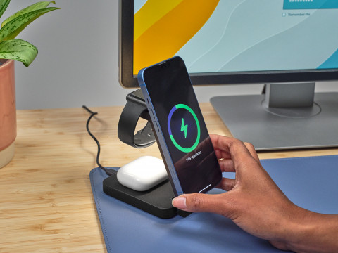 Magnetic Charge Stand Trust Viro 3-in-1 Wireless Black (25464) - Galeria zdjęcie 13