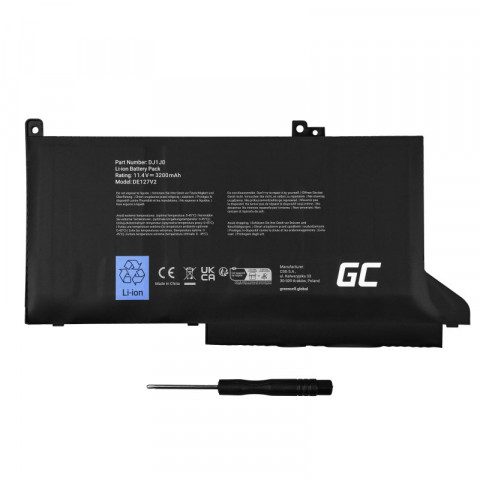 GREEN CELL BATERIA DE127V2 DELL 2700MAH 11.4V - Galeria zdjęcie 3