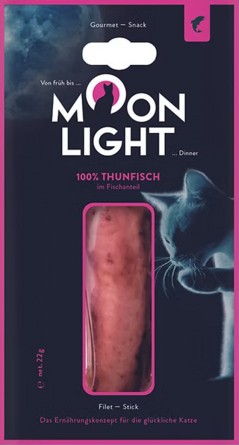MOONLIGHT Dinner Filet z Tuńczyka - przysmak dla kota - 22g - Galeria zdjęcie 1
