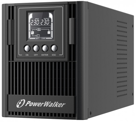 POWER WALKER UPS ON-LINE VFI 1000 AT FR - Galeria zdjęcie 1
