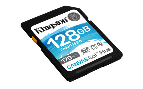 KINGSTON SDXC Canvas Go Plus 170R C10 UHS-I U3 V30 128GB - Galeria zdjęcie 2