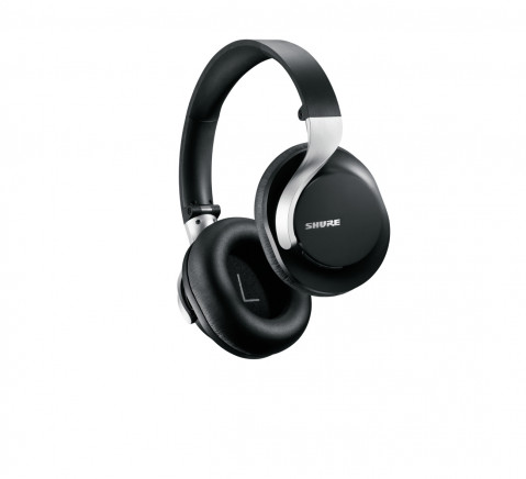 Shure SBH1DYBK1-EFS - Profesjonalne słuchawki bezprzewodowe AONIC 40 z systemem ANC (czarne) - Galeria zdjęcie 2