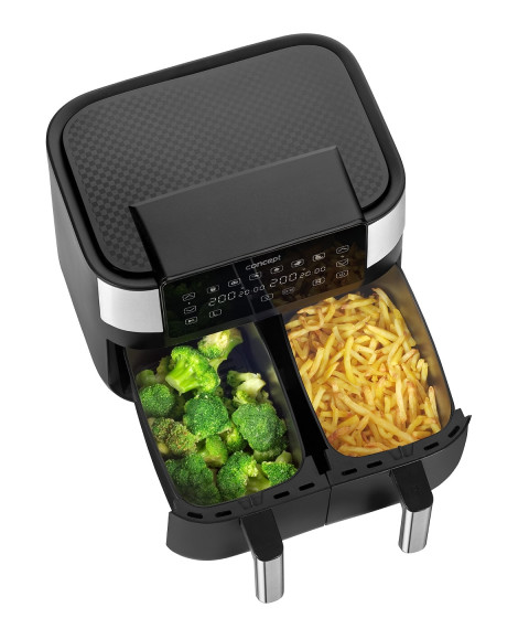 Frytkownica beztłuszczowa double Air Fryer CONCEPT FR8000 - Galeria zdjęcie 9