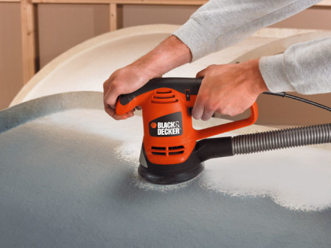Szlifierka mimośrodowa Black&Decker KA191EK-QS - Galeria zdjęcie 7
