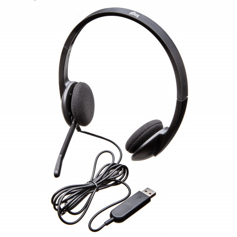 Słuchawki Logitech H340 stereo headset - Galeria zdjęcie 6