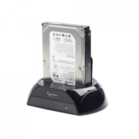 GEMBIRD STACJA DOKUJĄCA HDD SATA 2.5/3.5 USB 3.0 + ZASILACZ HD32-U3S-2 - Galeria zdjęcie 2