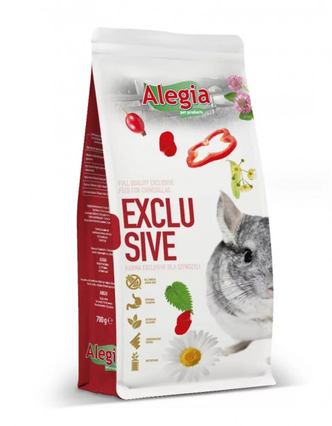 ALEGIA Exclusive Chinchilla - karma dla szynszyli - 700 g - Galeria zdjęcie 1