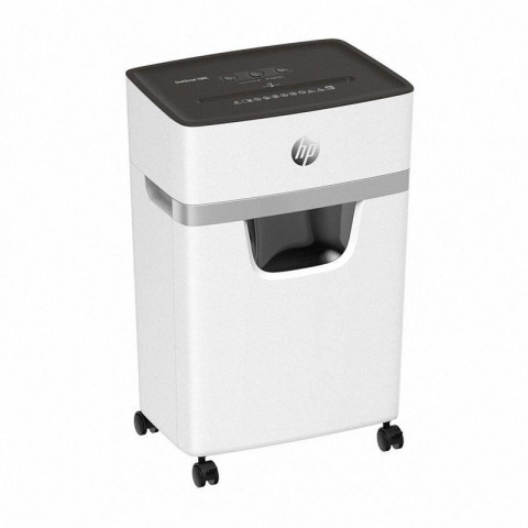 HP Niszczarka ONESHRED 10MC, mikrościnki, P-5, 10 kart., 20l, jasnoszara - Galeria zdjęcie 1