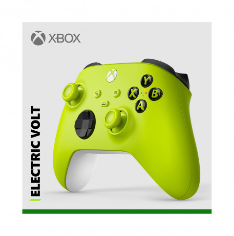 Microsoft Xbox kontroler bezprzewodowy Żółty - Galeria zdjęcie 7