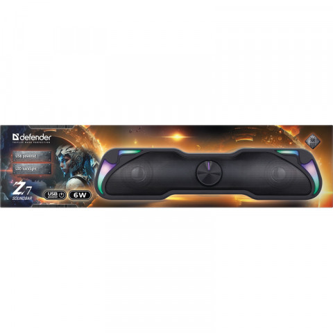 DEFENDER GŁOŚNIK SOUNDBAR Z7 6W LED USB - Galeria zdjęcie 2