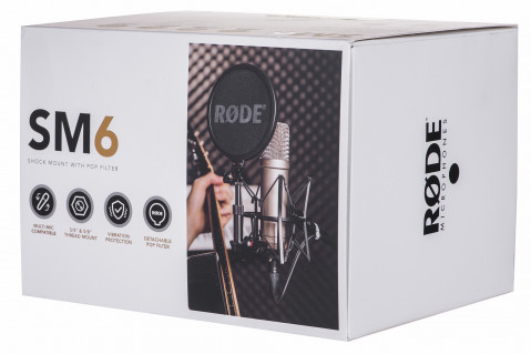 RODE SM6 - Uchwyt elastyczny z pop-filtrem - Galeria zdjęcie 6