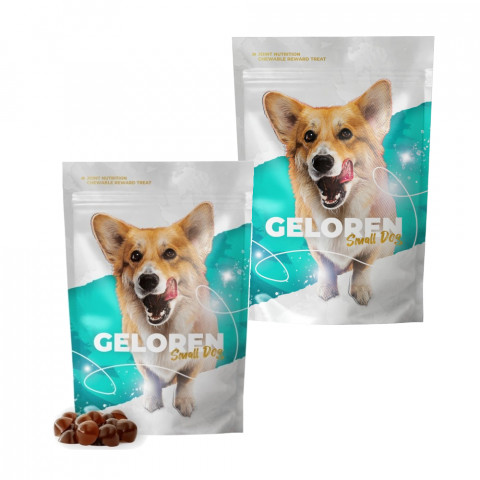 GELOREN Small dog Stawy - żelki dla psa - 180g + GRATIS! - Galeria zdjęcie 1
