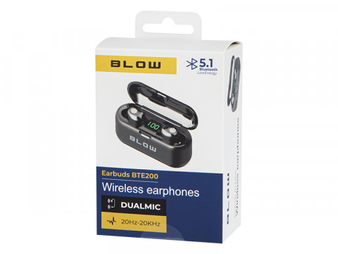 BLOW SŁUCHAWKI EARBUDS BTE200 BLACK - Galeria zdjęcie 4