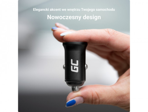GREEN CELL ŁADOWARKA SAMOCHODOWA POWERRIDE NANO36 - Galeria zdjęcie 12